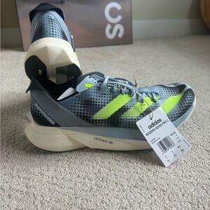 Adidas Adizero Adios Pro 3 with Neon Yellow and Gray